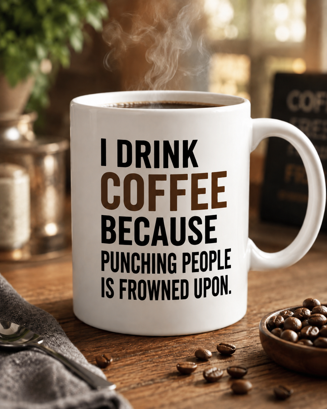 OffendedAZ I drink coffee Mug